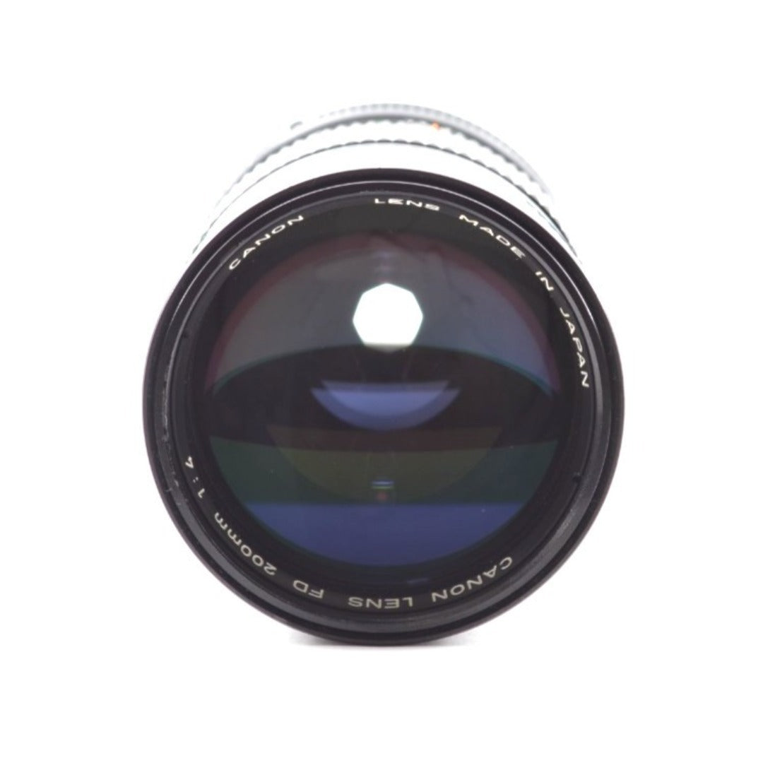 Canon New FD 200mm f/4 - Filem.sg