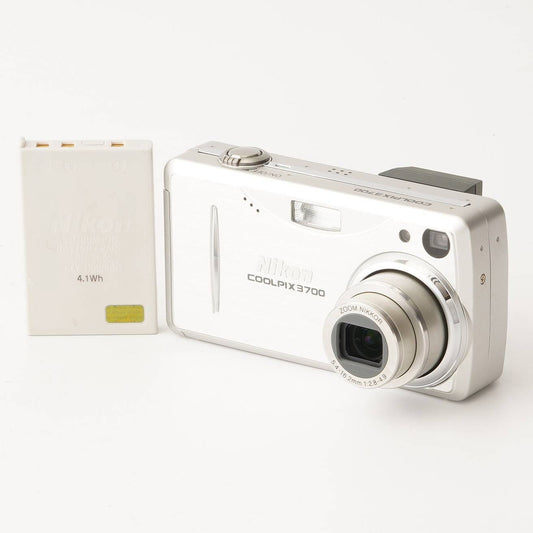 Nikon Coolpix 3700 (Silver) - Filem.sg