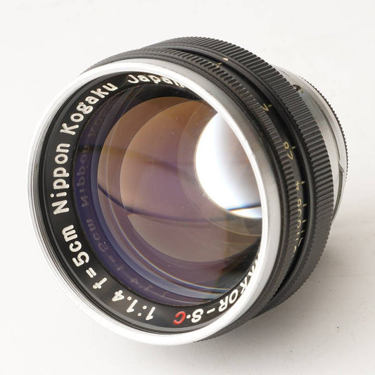 Nikon NIKKOR-S.C 50mm f/1.4 (Nikon S mount) (Black) - Filem.sg