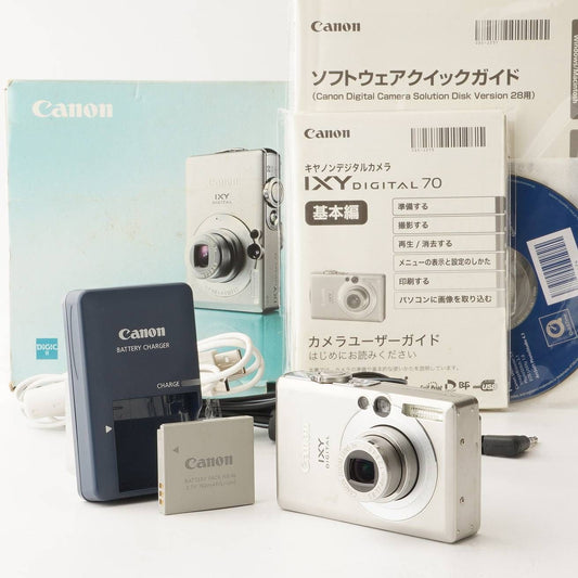 Canon IXY Digital 70 (Silver) - Filem.sg
