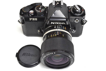 Nikon FE2 (Black) with Series E Zoom