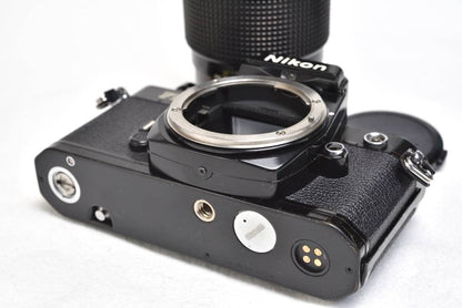 Nikon FE2 (Black) with Series E Zoom