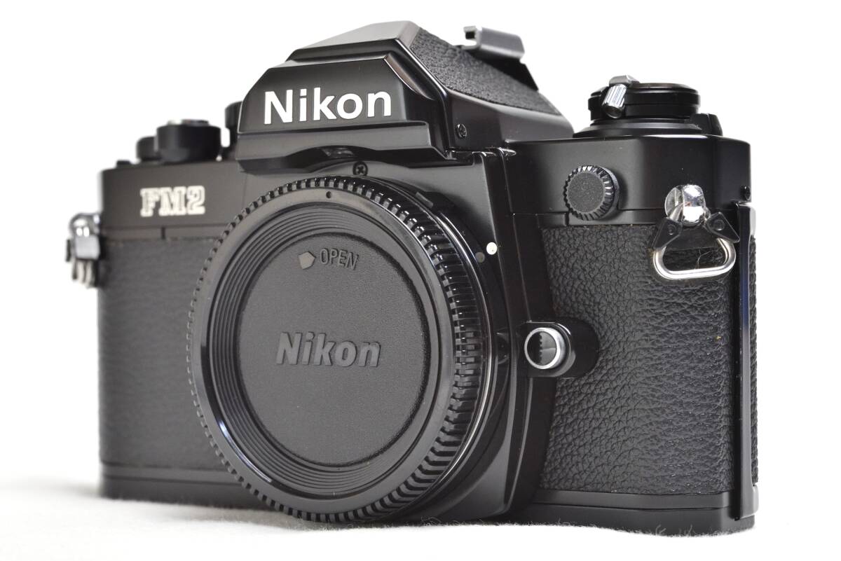 Nikon New FM2 Black front view