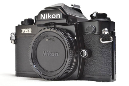 Nikon New FM2 Black front view