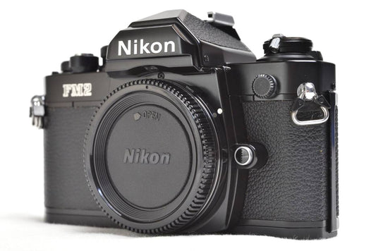 Nikon New FM2 Black front view