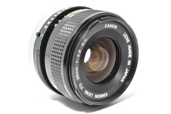 Canon FD 28mm f/2.8 S.C
