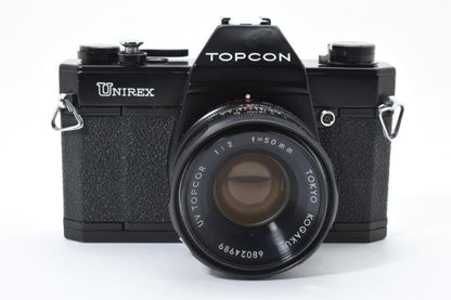 Topcon Unirex + UV Topcor 50mm f/2