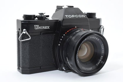 Topcon Unirex + UV Topcor 50mm f/2