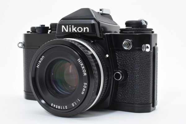 Nikon FE + Ai-s Nikkor 50mm f/1.8 (Black)