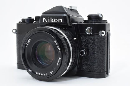 Nikon FE + Ai-s Nikkor 50mm f/1.8 (Black)