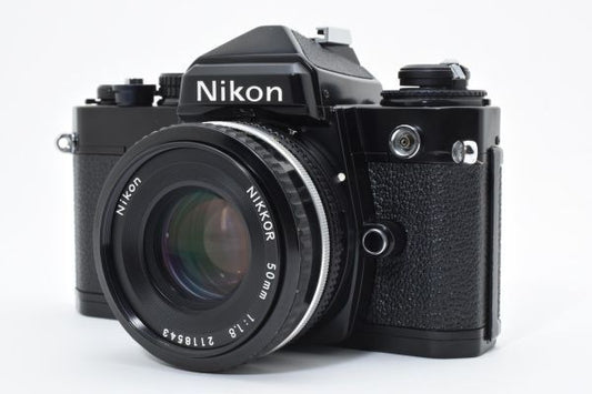 Nikon FE + Ai-s Nikkor 50mm f/1.8 (Black)
