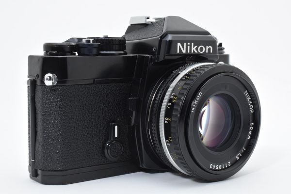 Nikon FE + Ai-s Nikkor 50mm f/1.8 (Black)