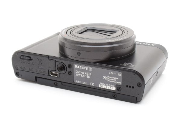 Sony Cyber-shot DSC-WX500 Black