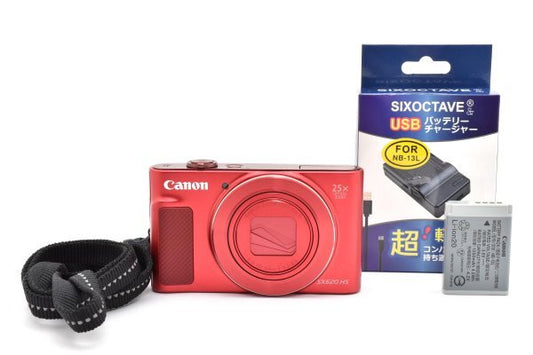 Canon PowerShot SX620 HS (Red) - Filem.sg