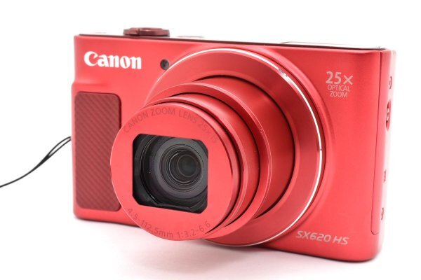 Canon PowerShot SX620 HS (Red) - Filem.sg
