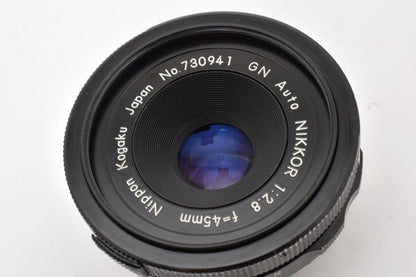 Nikon GN Auto NIKKOR 45mm F2.8 Ai