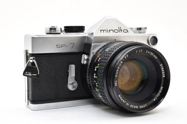 Minolta SR-7 + MC Rokkor-PF 50mm f/1.7