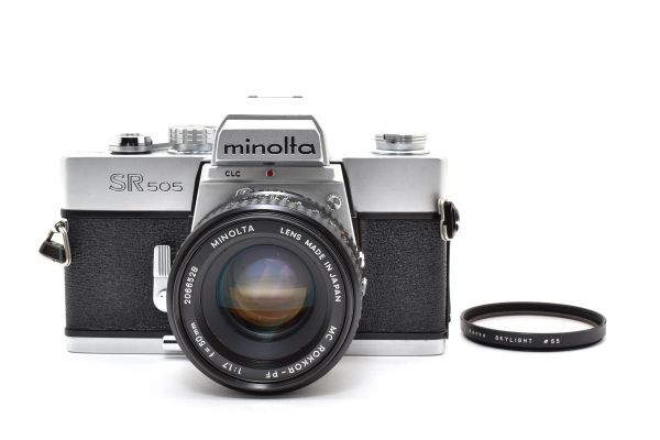 Minolta SR505 + MC Rokkor-PF 50mm f/1.7