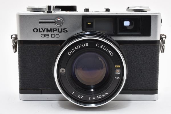 Olympus 35 DC with F.Zuiko 40mm f/1.7