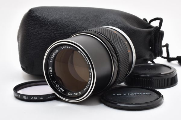 Olympus E.Zuiko 135mm f/3.5 lens