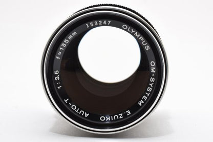 Olympus E.Zuiko Auto-T 135mm f/3.5 Telephoto MF Lens