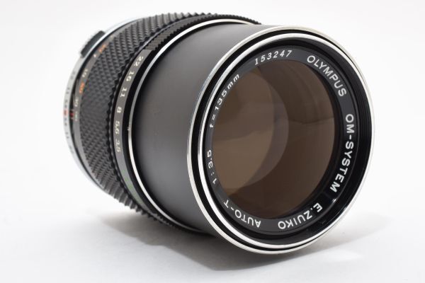 Olympus E.Zuiko Auto-T 135mm f/3.5 Telephoto MF Lens