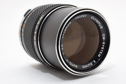 Olympus E.Zuiko Auto-T 135mm f/3.5 Telephoto MF Lens