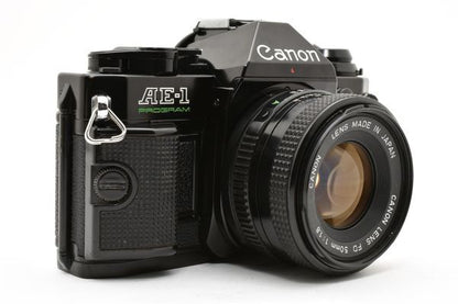 Canon AE-1 Program (Black) with New FD 50mm f/1.8