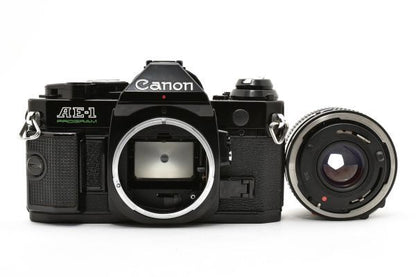 Canon AE-1 Program (Black) with New FD 50mm f/1.8