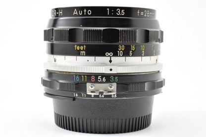 Nikon AI NIKKOR-H Auto 28mm f3.5 - Filem.sg