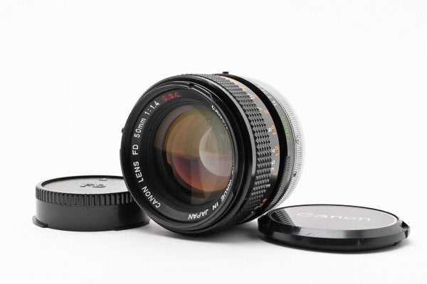 Canon FD 50mm f1.4 S.S.C - Filem.sg