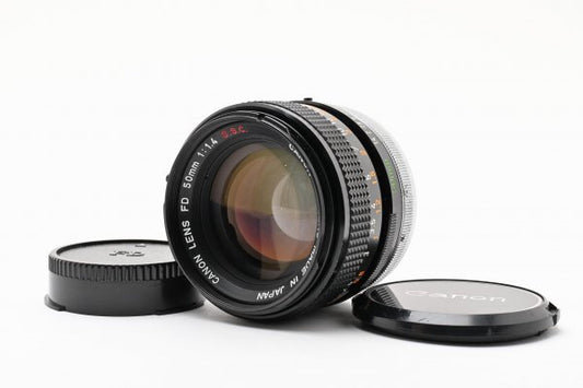 Canon FD 50mm f1.4 S.S.C - Filem.sg