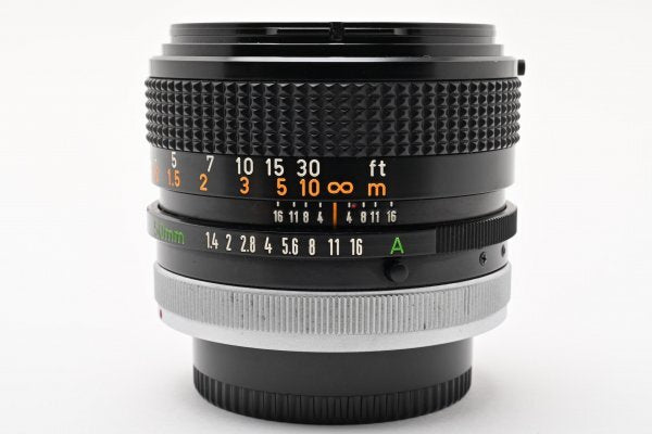 Canon FD 50mm f1.4 S.S.C - Filem.sg