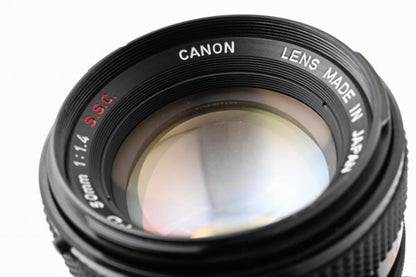 Canon FD 50mm f1.4 S.S.C - Filem.sg