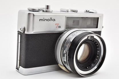 Minolta Hi-Matic 7S with Rokkor-PF 45mm f/1.8
