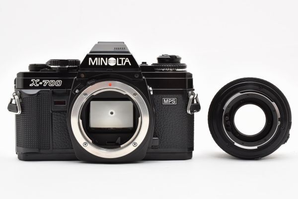 Minolta X-700 (Black) with MD 50mm f/1.7