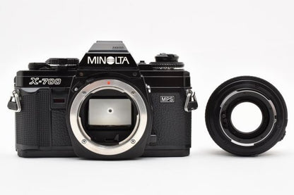 Minolta X-700 (Black) with MD 50mm f/1.7