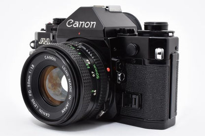 Canon A-1 (Black) with New FD 50mm f/2