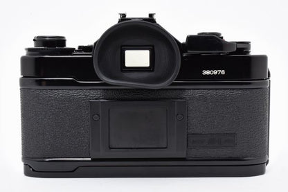 Canon A-1 (Black) with New FD 50mm f/2