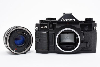 Canon A-1 (Black) with New FD 50mm f/2