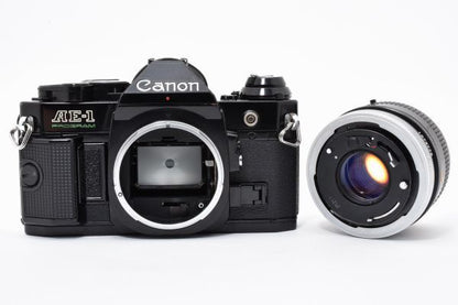 Canon AE-1 Program (Black) with FD 50mm f/1.8 S.C