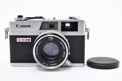 Canon Canonet QL17 G-III Silver front view