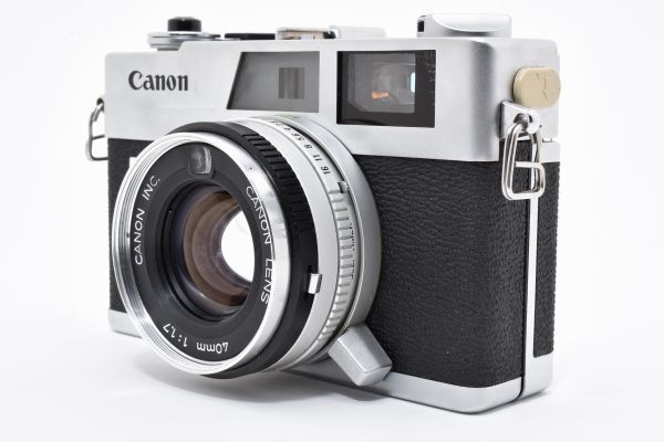 Canon Canonet QL17 G-III (Silver) with 40mm f/1.7