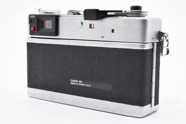 Canon Canonet QL17 G-III (Silver) with 40mm f/1.7
