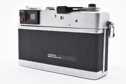 Canon Canonet QL17 G-III (Silver) with 40mm f/1.7