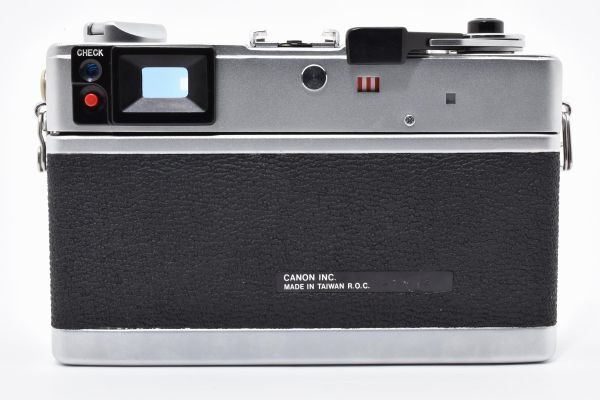 Canon Canonet QL17 G-III (Silver) with 40mm f/1.7