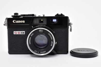 Canon Canonet QL17 G-III Black front view