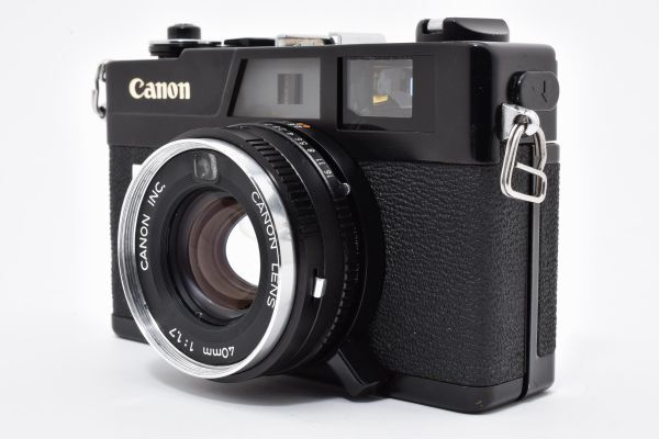 Canon Canonet QL17 G-III (Black) with 40mm f/1.7