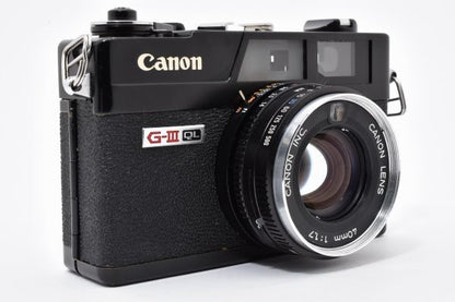 Canon Canonet QL17 G-III (Black) with 40mm f/1.7