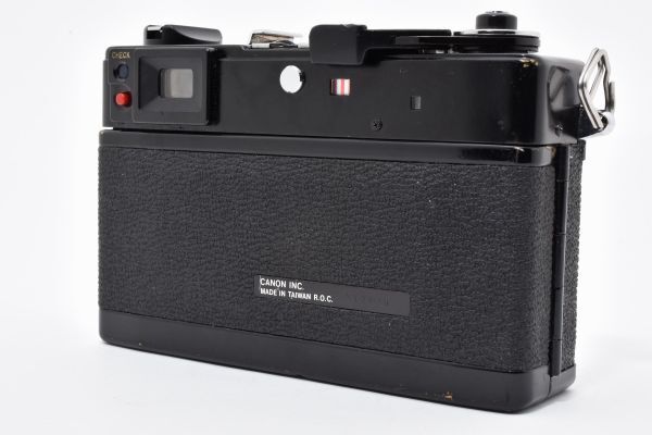 Canon Canonet QL17 G-III (Black) with 40mm f/1.7